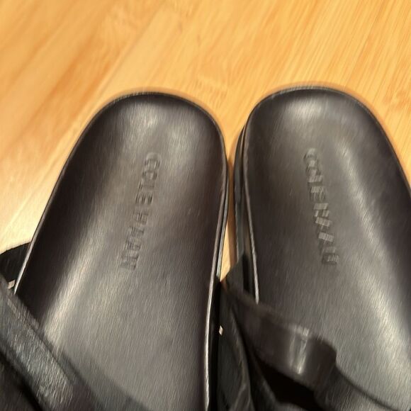 Cole Haan leather braided slides - Picture 8 of 9